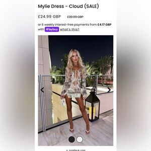 Sorelle UK Mylie Dress- Cloud